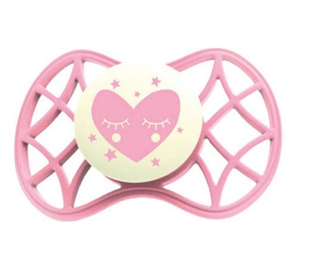 Nuvita Sucette Orthodontique 0M+ Glow Cashmere Rose 1 Unité