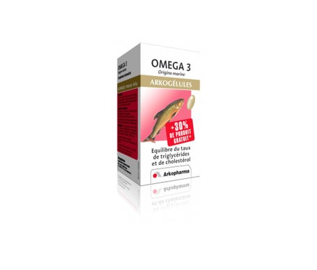 Arkogélules Oméga 3, origine marine 180 Capsules