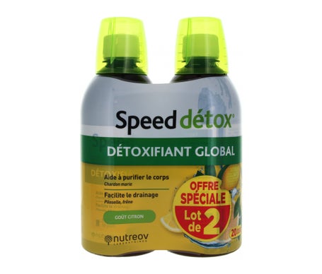 Nutreov Speed Détox Détoxifiant Global 2x500ml