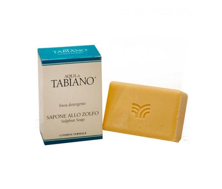 Aqua di Tabiano Savon Nettoyant au Soufre Peaux Grasses 100g