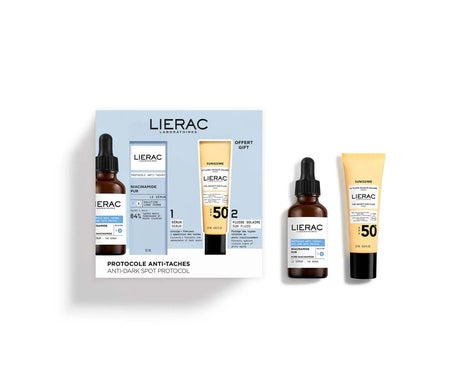 Lierac Coffret Sérum Anti-Taches + Sunissime Fluide Spf50+