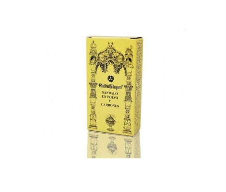 Encens en poudre et charbon de bois Radhe Shyam Sandalwood 100g