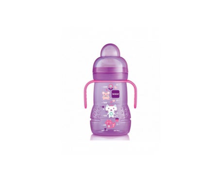 MAM Biberon de Transition Rose 220ml