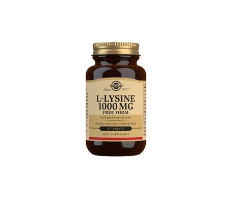Solgar L-Lysine 1000 mg 50 Capsules