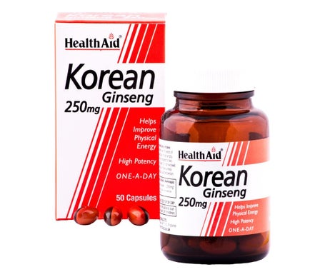 Health Aid Ginseng coréen 250mg 50caps