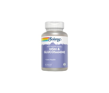 Solaray Msm Glucosamine 60 Capsule de Glucosamine 60