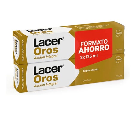 Lacer Oros Pasta Duplo 2 x 125 ml