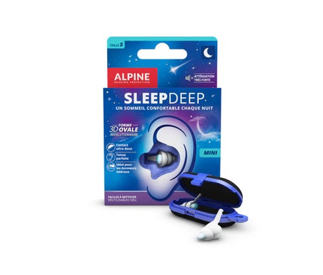 Alpine Sleepdeep Protection Auditive Sommeil Profond Taille Mini/S