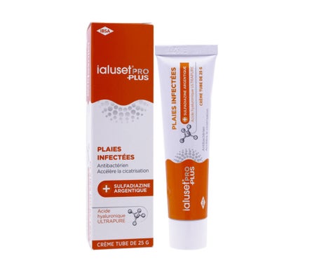 Ialuset Pro Plus Crème Cicatrisante Antibactérienne 25 gr