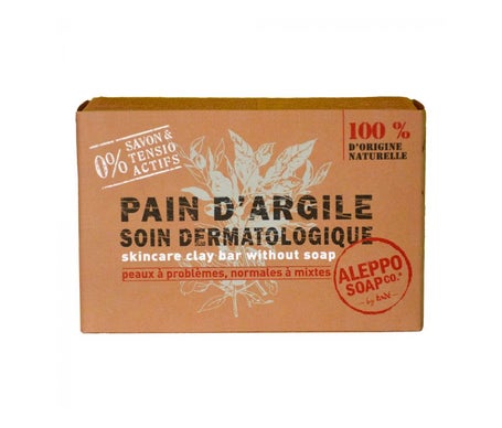 Tadé Aleppo Soap Pain Argile Soin Dermatologique Sans Savon 320g