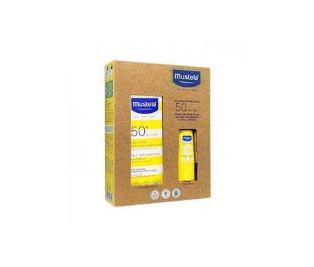 Mustela Pack Solaire Lait 100ml + Stick Spf50 9ml