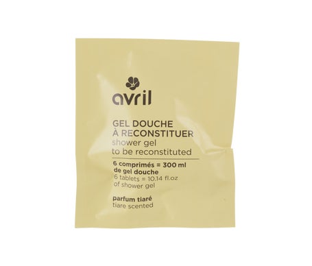 Avril Gel Douche À Reconstituer Parfum Tiaré 6 Comprimés