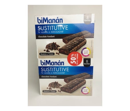 biManán Beslim Choco Fondant Barres 2x10uts