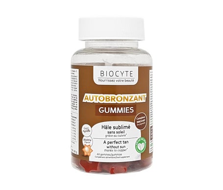 Biocyte Autobronzant Gummies 60uds