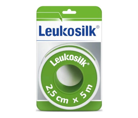 Pansement hypoallergénique Leukosilk 1ud