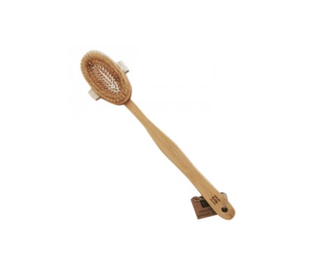 NaturaBio Brosse à Dos en Bambou pour le Bain 1ut