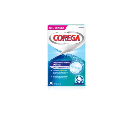 Corega™ Oxógeno Bio-Activo 30 comprimés effervescents