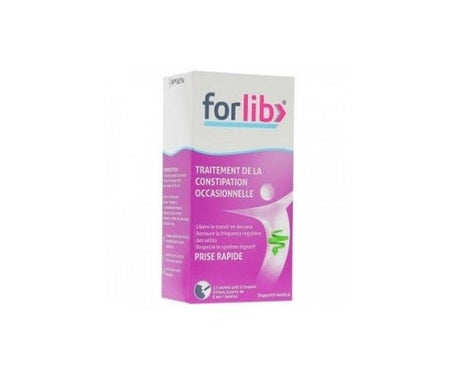 Forlib Constipation Occasionnelle Boite De 12 Stick Gout Framboise