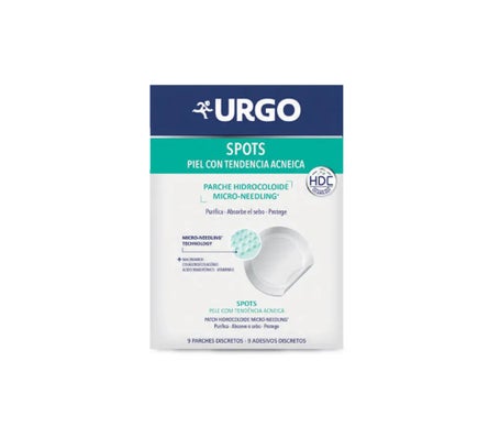 Urgo Spots Patchs Hydrocolloid Microneedling 9 Unités