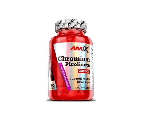 Amix Chromium Picolinate 200mcg 100caps