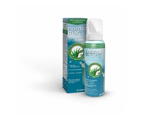 Normomar Spray Nasal Descongestionante Aloe Eucalipto 120ml