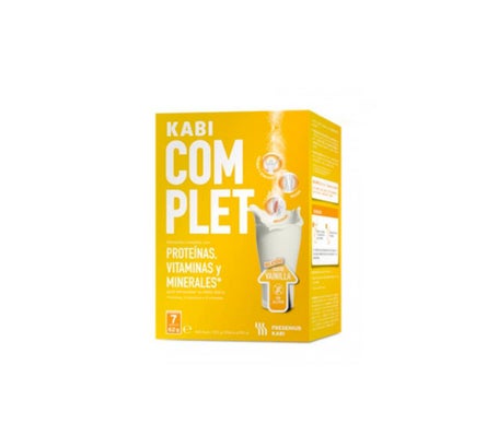 Kabi Complet vanille en poudre 7 sachets 62g