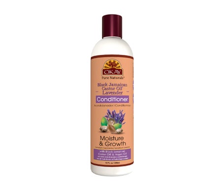 Okay Black Jamaican Castor Oil Lavender Après Shampooing 355ml