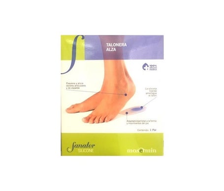 Talonera Almohadilla Sanator Silicone Forrada T *