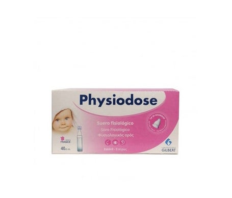 Gilbert Physiodose Sérum Physiologique Stérile 40×5ml
