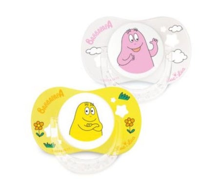 Luc Et LéaSucette Barbapapa 6-18 Mois 2 Unités