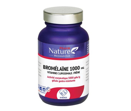 Pharm Nature Micronutrition Bromélaïne 1000mg 30 Gélules