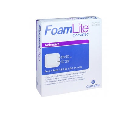 Convatec Foam Lite Pansement 8x8cm 10unts