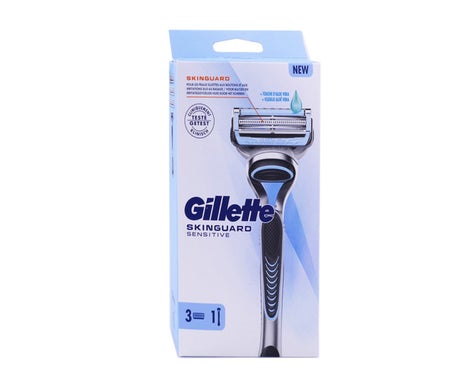 Gillette Skinguard Rasoir Aloe Vera + Recharge 3uts