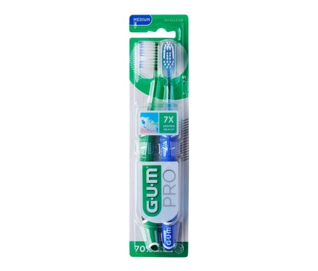 GUM® Technique Pro pinceau compact medium 2 pcs