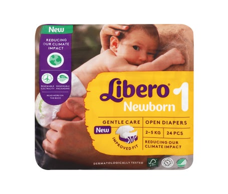 Libero Newborn 1 Couche 2-5kg 24uts