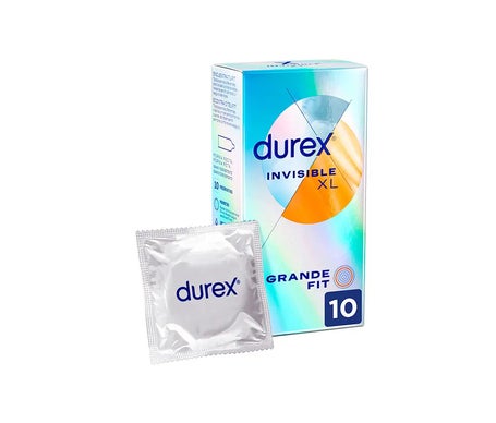 Durex Préservatifs Invisible XL 10uts