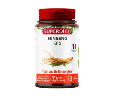 Superdiet Ginseng Bio 45 Gélules