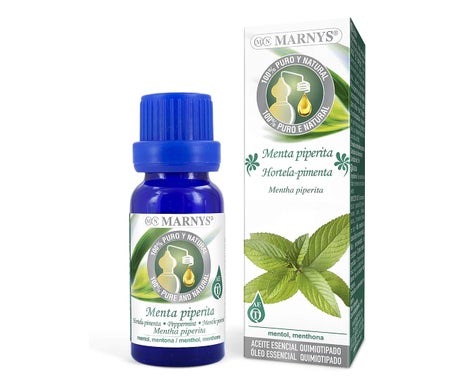 Marnys Huile Essentielle Alimentaire Menthe Poivrée 15ml
