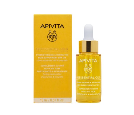 Apivita Huile de Jour Fortifiante & Hydratante 15ml