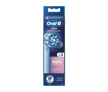 Oral-B Pro Sensitive Clean Brossettes De Rechange 3u.