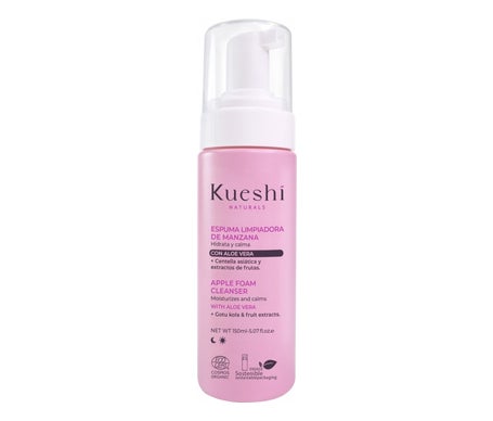 Mousse nettoyante à la pomme Kueshi 150ml