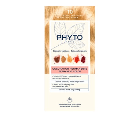 Phyto Phytocolor Teinture Cheveux Kit 10 Blond Clair Extra