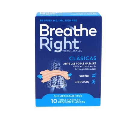 Breathe Right® Petites Bandelettes nasales 10 pièces