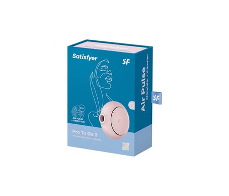 Satisfyer Pro To Go 3 Stimulator And Dual Vibrator Pink 1ud