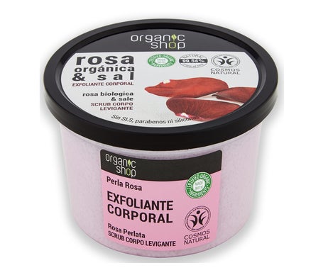 Organic Shop Exfoliating Body Scrub Pink Pearl 250ml