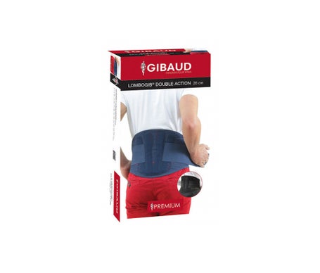 Gibaud Lombogib Double Action Bleue Taille 2 Hauteur 21cm