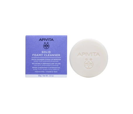 Apivita Espuma Limpeza Suave Rosto e Olhos 80g