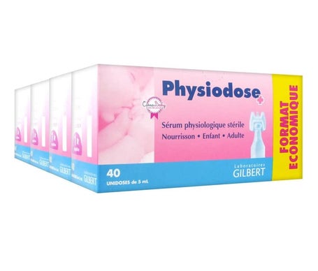 Physiodose Sérum Physiologique Stérile 4x40 Unidoses