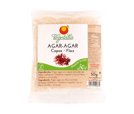 Flocons de gélose aux algues Vegetalia 50g