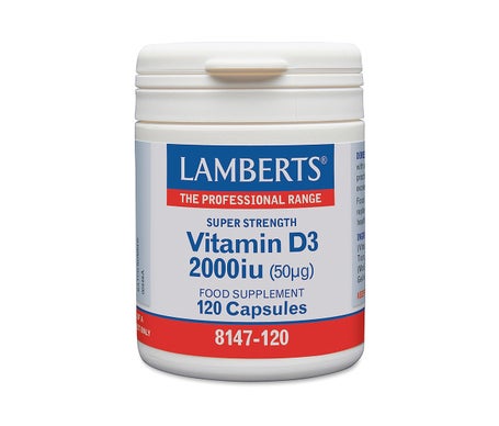 Lamberts Vit D3 2.000 Ui 120caps